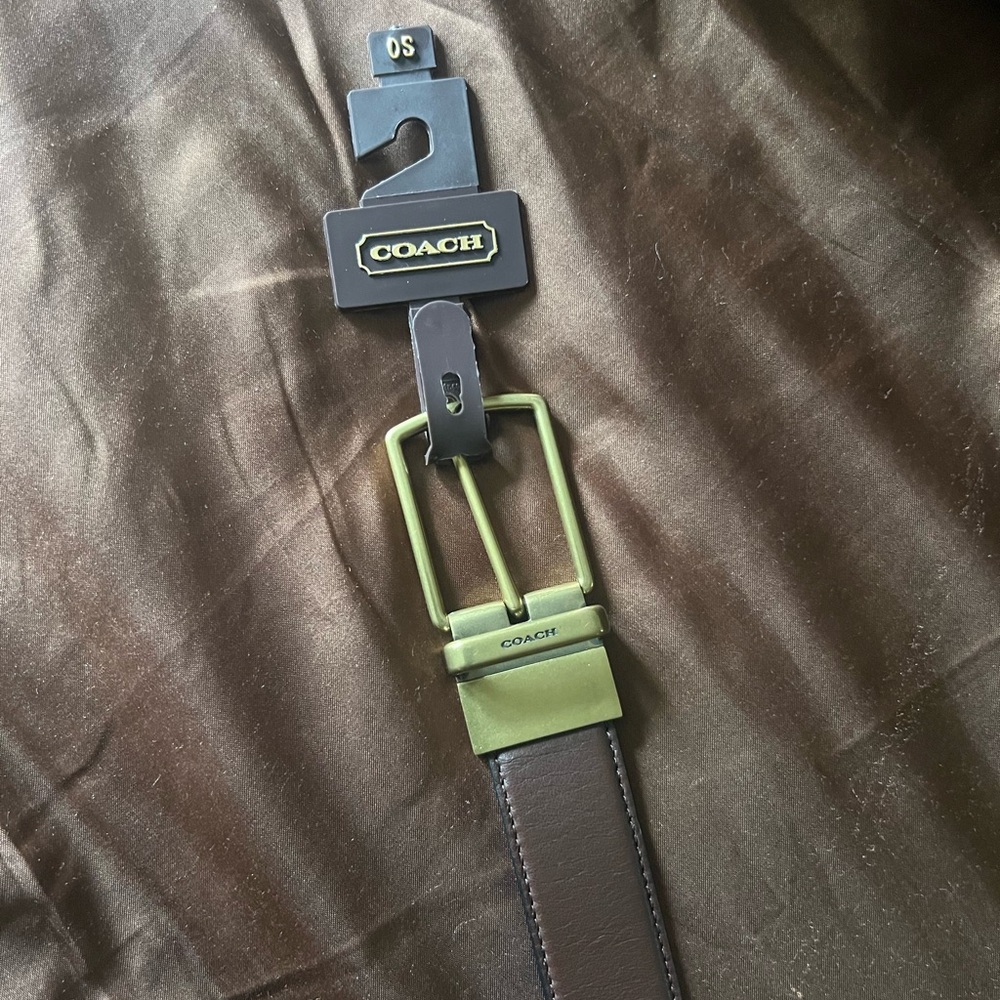 Reversible coach belt